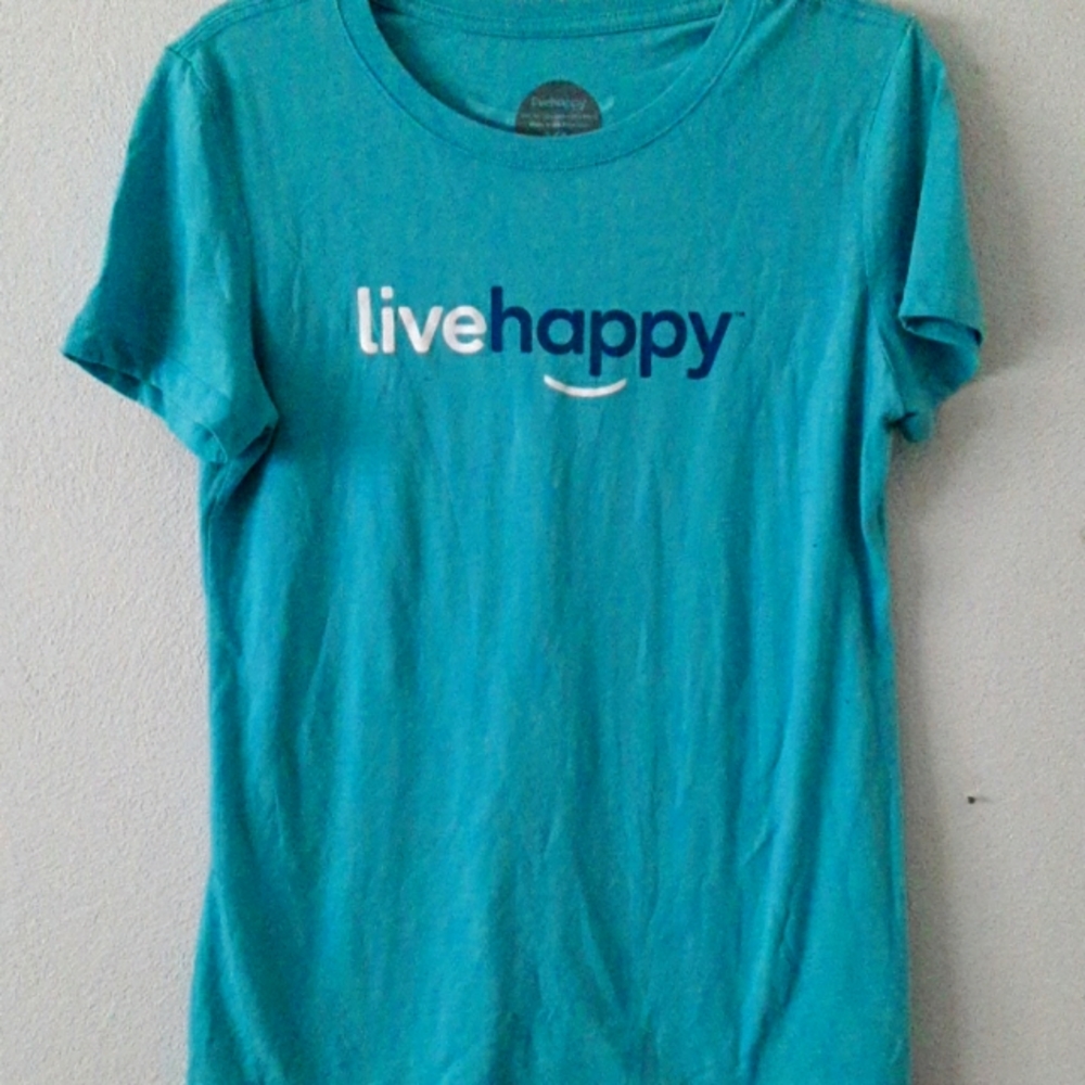 Live happy tee size XL